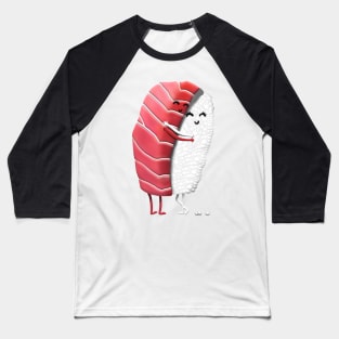 Sushi fall in Love - Japanese Romantic Inseparable Baseball T-Shirt